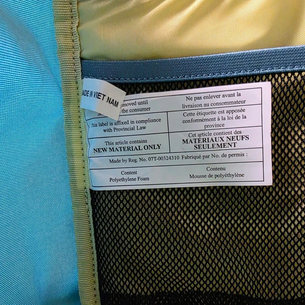 OGIO C4 Compete Series Gear Vault Backpack Teal Blue Yellow Sport Utility Bag